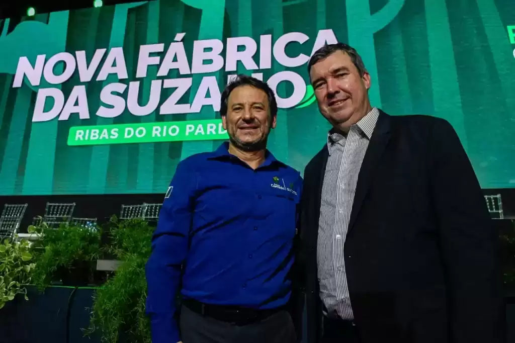 Nova fábrica de celulose da Suzano Foto Bruno Rezende