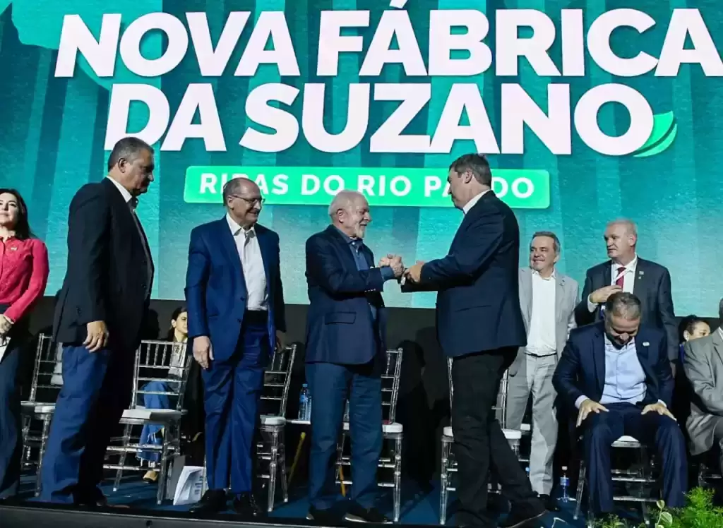 Nova fábrica de celulose da Suzano Foto Bruno Rezende