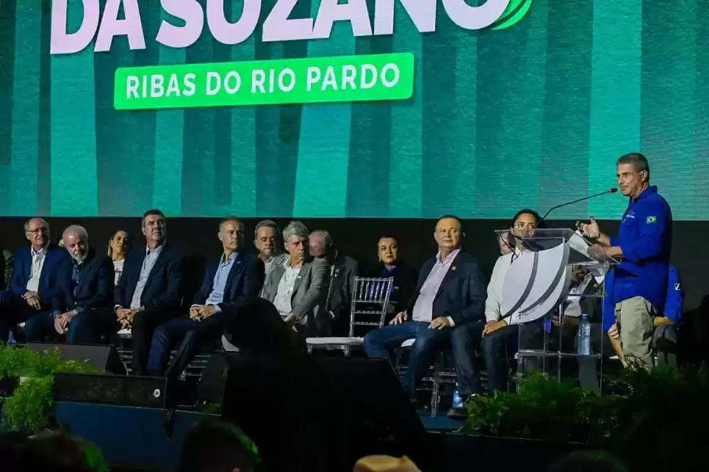 Nova fábrica de celulose da Suzano Foto Bruno Rezende