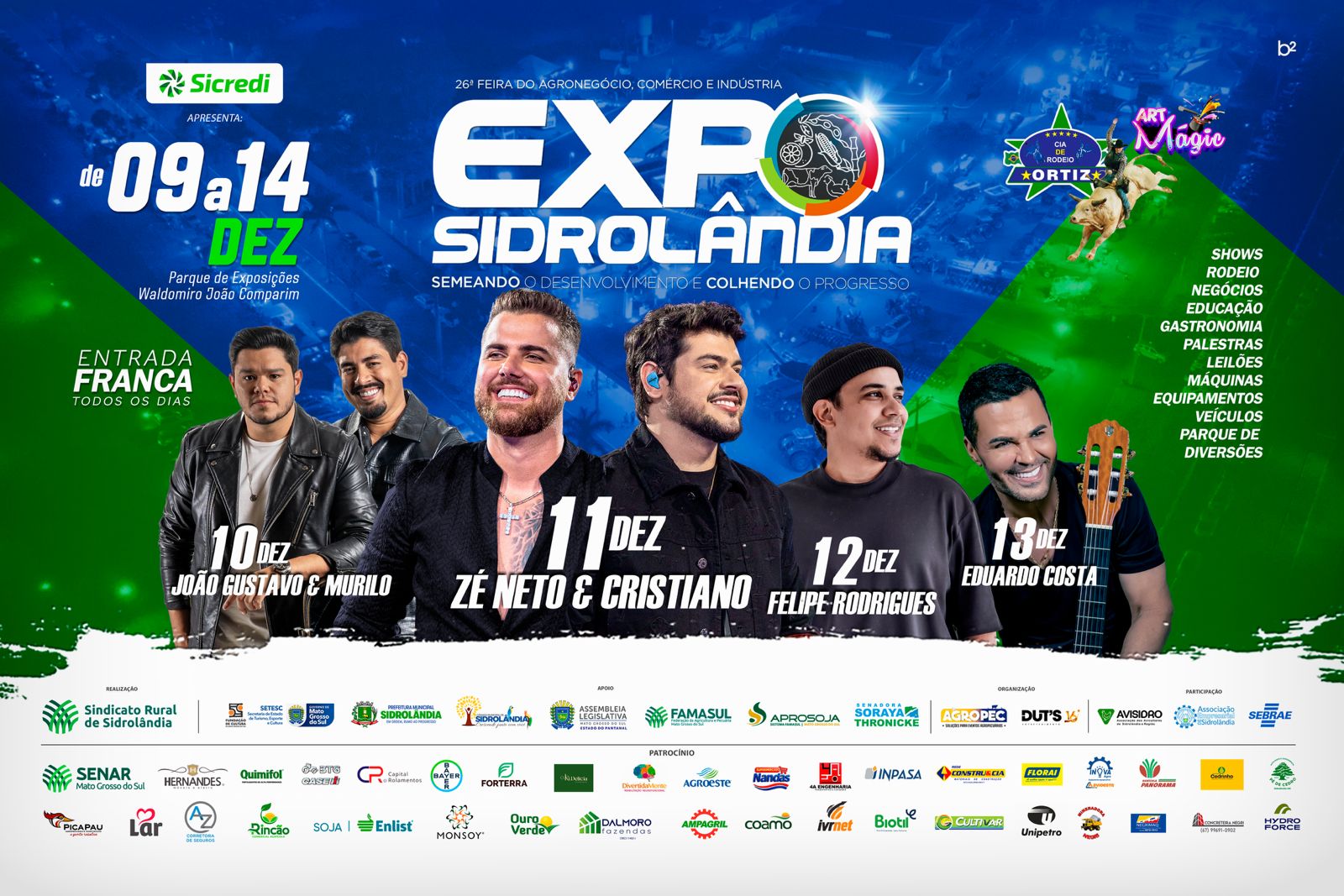 Cartaz 26ª Expo Sidrolândia